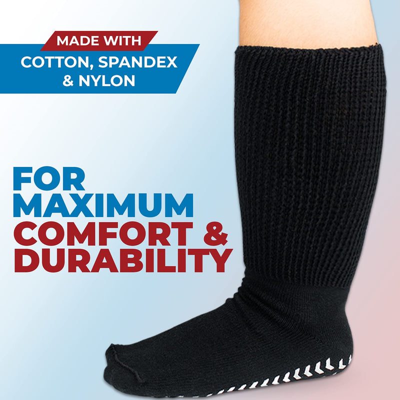 Extra Wide Socks for Swollen Feet, Extra Wide Bariatric Socks, Non Slip Cast Sock, Diabetic Edema Socks, Hospital Socks, Swollen Feet Socks Women, Extra Wide Mens Socks, Edema Socks, Lymphedema Socks - NewNest Australia
