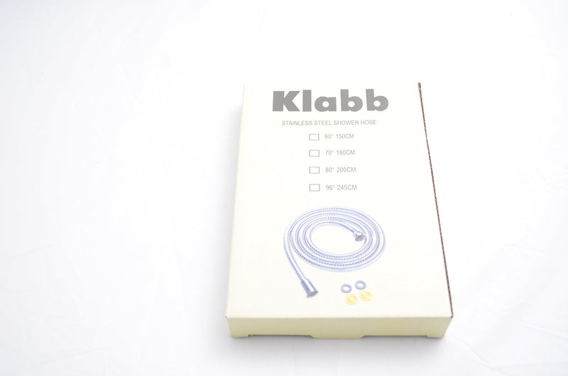 Klabb Shower Hose, 59 Inches Extra Long Chrome Handheld Shower Head Hose With Brass insert and nut - NewNest Australia