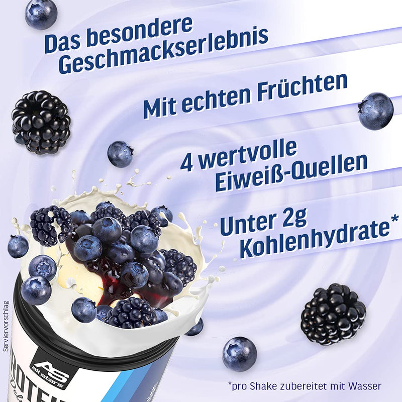 All Stars Protein Deluxe Tin - 400 G - Vanilla & Berries - Premium Protein Powder With Real Fruit Pieces - For Muscle Building, Weight Management And Anti-Cravings - NewNest Australia