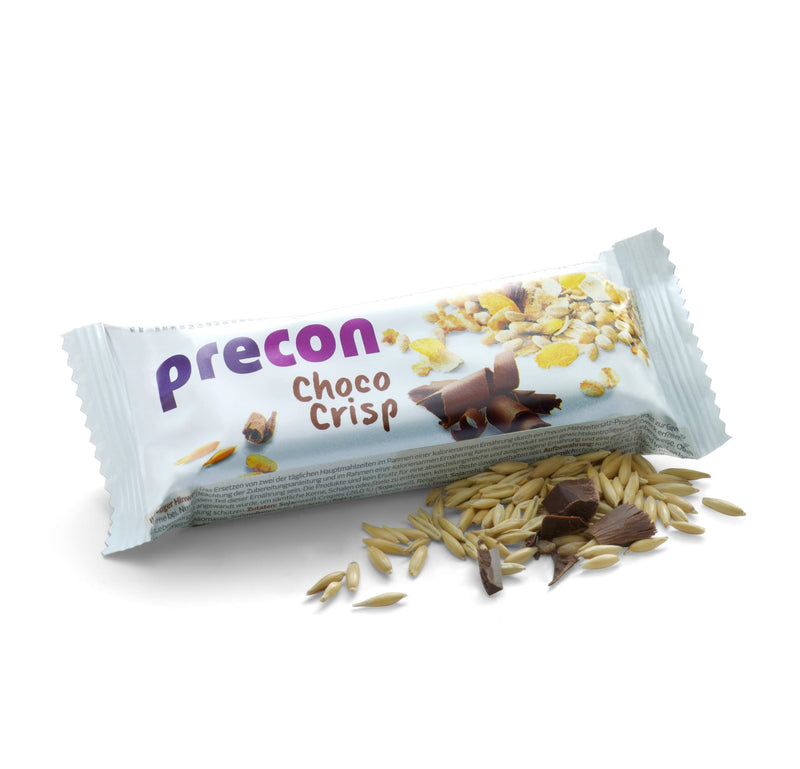 Precon BCM diet bars for weight loss - ChocoCrisp - 3 bars of 64 g each - meal replacement for a weight control diet - NewNest Australia