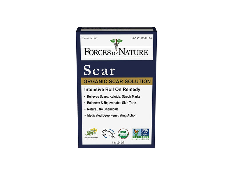 Forces Of Nature, Medicine Scar Control Rollerball Organic, 0.14 Fl Oz - NewNest Australia