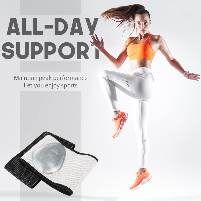 MHSY Copper Arch Support for Plantar Fasciitis, Arch Socks for Flat Foot Pain Relief with Gel Pads, Feet Pain Relief, Improve Flat Feet, Fallen Arches & High Arch (Size: 7.9 to 9.5 Inches) Dark Grey - NewNest Australia