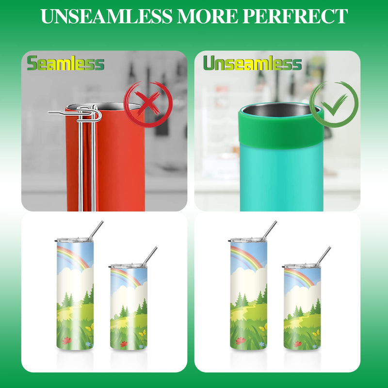 Silicone Bands for Sublimation Tumbler - Elastic Sublimation Paper Holder Ring Bands Prevent ghosting Sublimation Tight-Fitting Heat-Resistant for Tumbler Sublimation Accessories 10 PCS - NewNest Australia