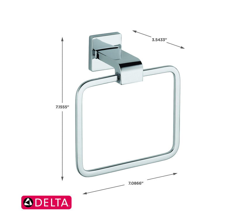 Delta Faucet 77546 Ara, Towel Ring, Chrome - NewNest Australia