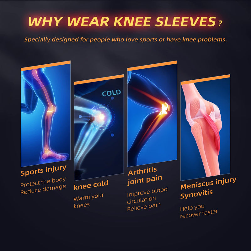 JIUFENTIAN Copper Knee Support for women and men-Compression knee brace for arthritis,knee Pain Relief, Running,Ligament Injury Recovery,Meniscus Pain,Walking sports(M) M Tan - NewNest Australia