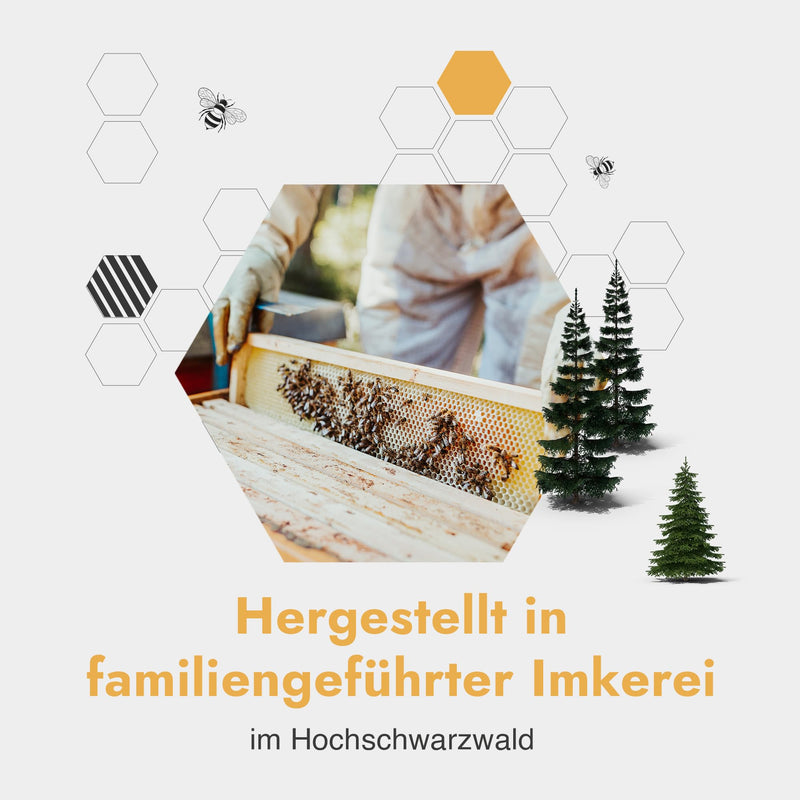 Honigmeisterei Propolis tincture 100ml with 40% natural propolis, in the best quality from Black Forest beekeeping, propolis drops without additives 100ml with dropper pipette - NewNest Australia