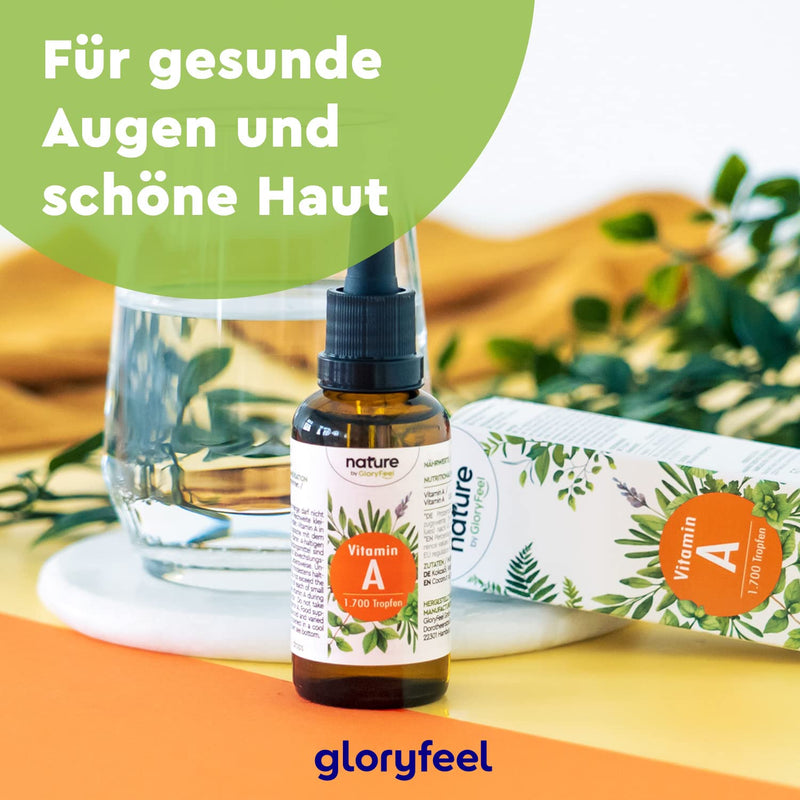 Vitamin A Drops High Dose - 5000 Iu (1500Œºg) Per Daily Dose - 50 Ml (1700 Drops) Real Vitamin A (Retinyl Palmitate) Dissolved In Mct Oil - Laboratory Tested Without Additives Made In Germany - NewNest Australia