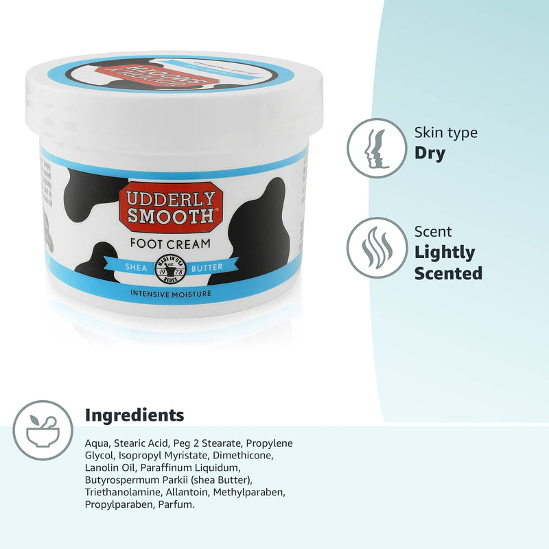 Udderly Smooth 227g Foot Cream with Shea Butter by Redex - NewNest Australia