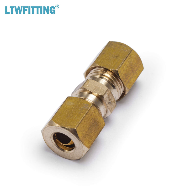 LTWFITTING 1/4-Inch OD Compression Union,Brass Compression Fitting(Pack of 10) - NewNest Australia