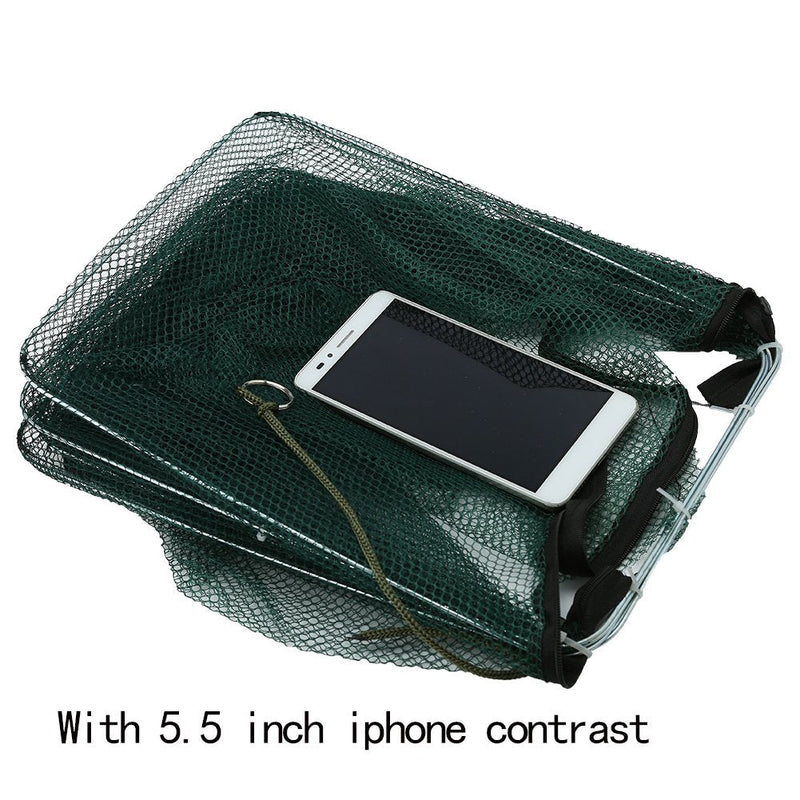 VGEBY1 Fishing Pot, 6/12 Holes Fishing Trap Bag Automatic Fishing Net Shrimp Cage Nylon Foldable Crab Fish Trap Cast 6 Holes - NewNest Australia