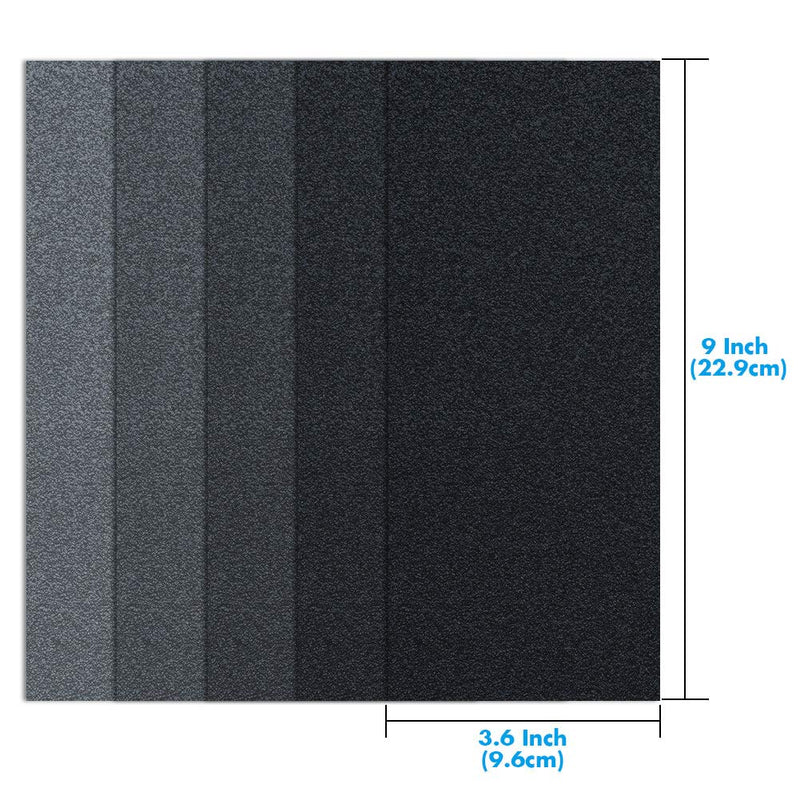 Anezus 90Pieces Sandpaper Assortment 400 to 3000 5000 7000 Grit Wet Dry Fine Sand Paper Assortment for Automotive Sanding Car Painting Wood Furniture Finishing - NewNest Australia
