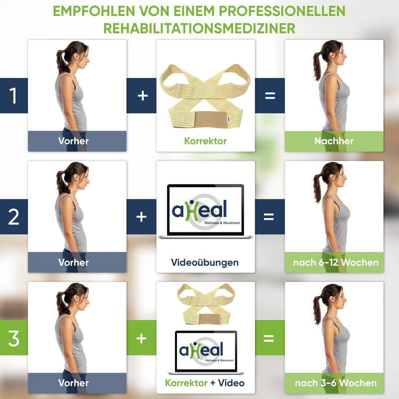 Best Medical Orthopedic Posture Correction Straightener, beige - NewNest Australia
