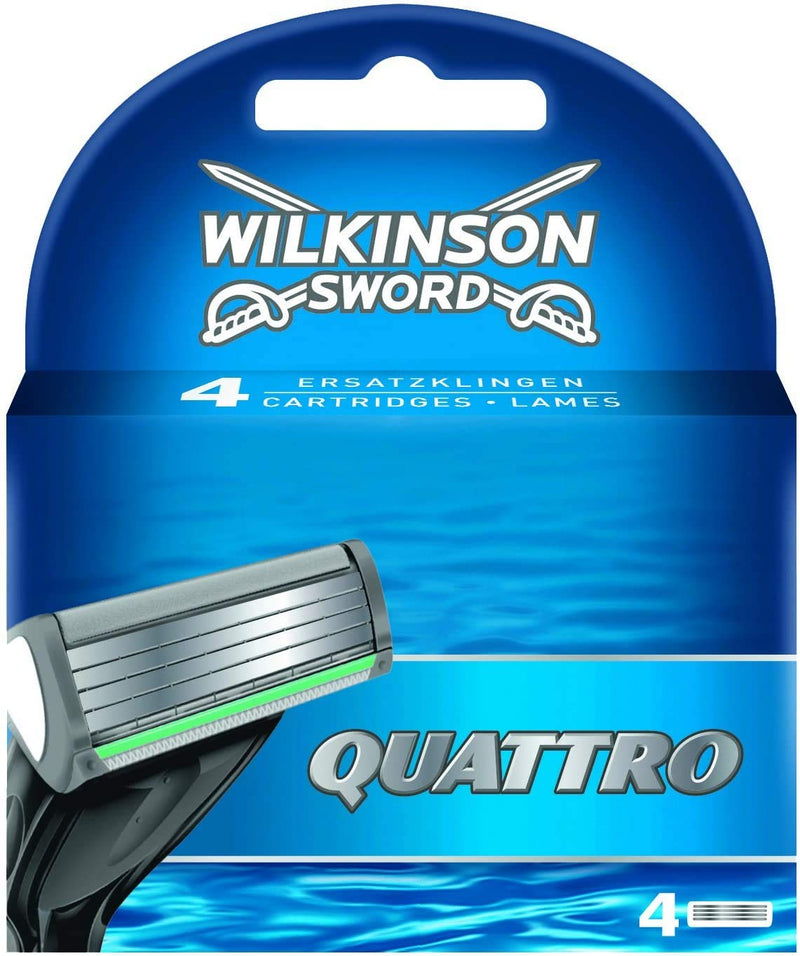 Wilkinson 120 Quattro Blades, Pack of 4 4 Blades - NewNest Australia