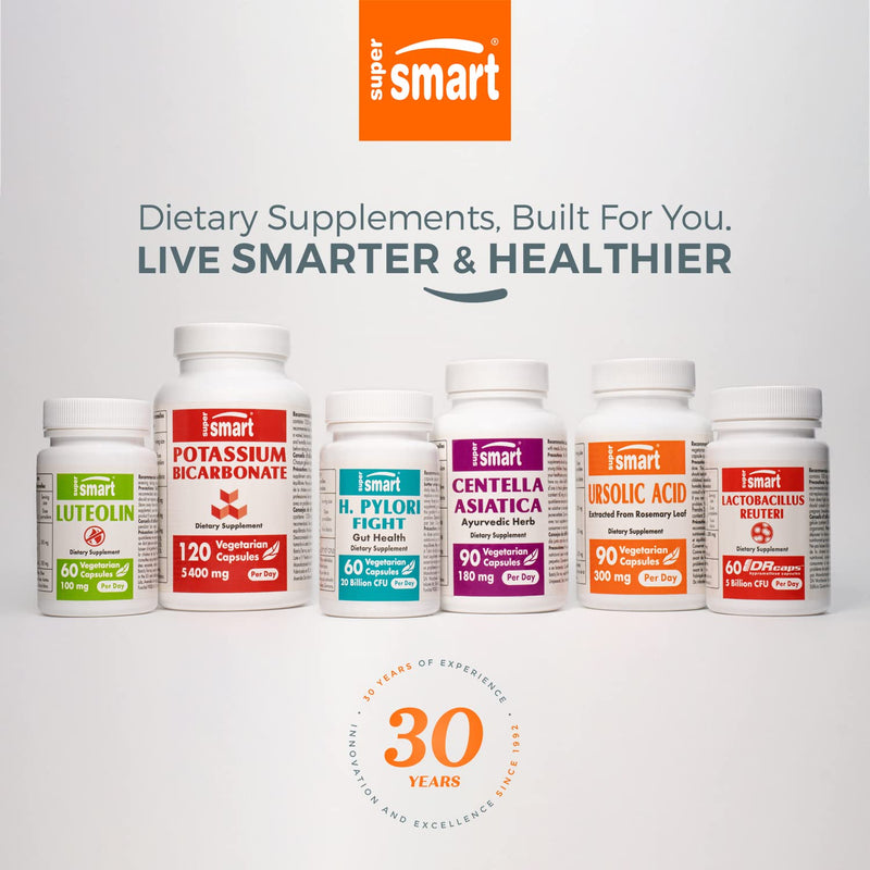 Supersmart - Lectin Flush - Support For Food Allergies And Intolerances - Promotes A Healthy Digestive Tract - Detoxification Treatment - Not Gmo And Gluten Free - NewNest Australia