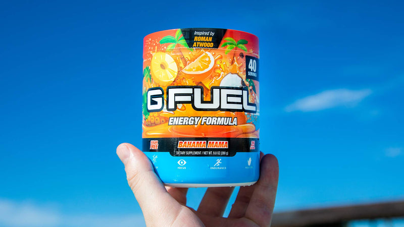 G Fuel Bahama Mama Elite Energy Powder Inspired by Roman Atwood, 9.8 oz (40 Servings) - NewNest Australia