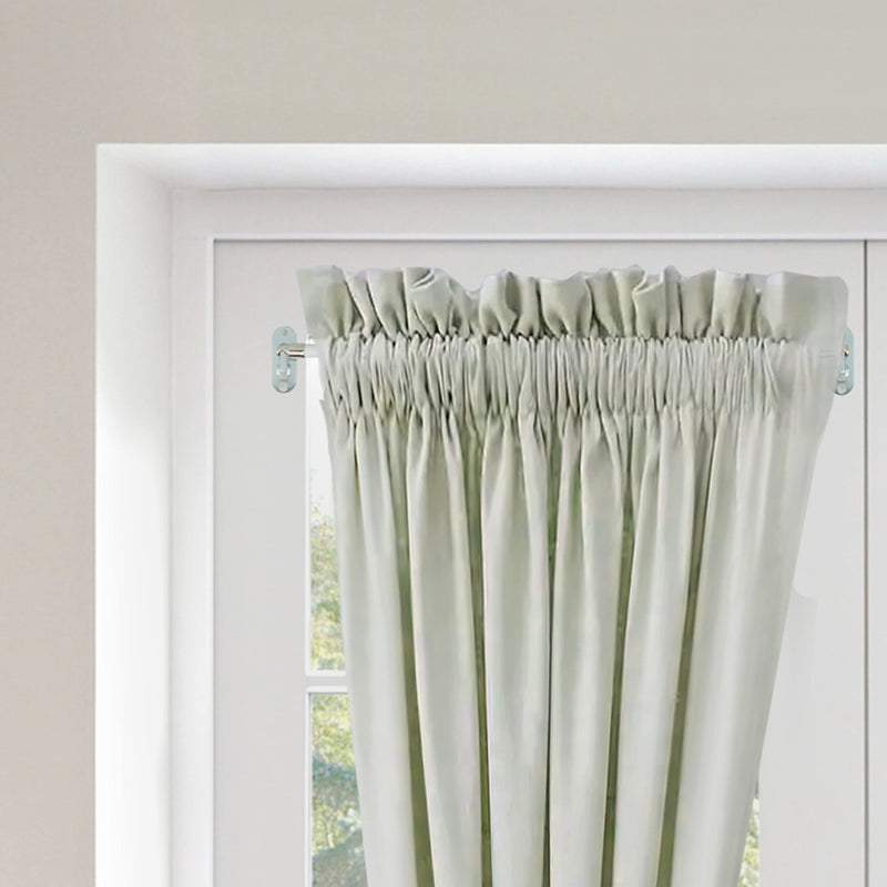 Rod Desyne Round Sash Rod, 11-19 inch (Set of 2), White 11-19 inch (Set of 2) - NewNest Australia
