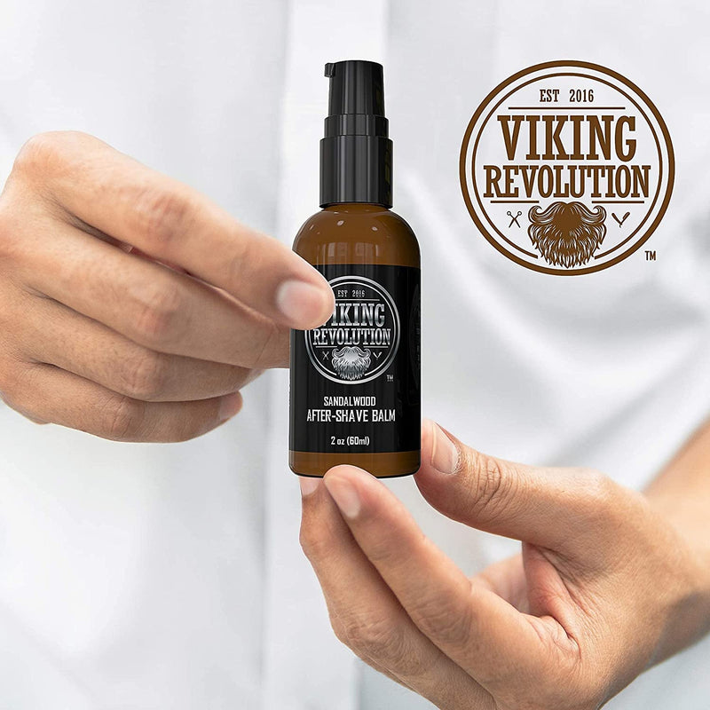 Luxury After Shave Balm For Men - Premium After Shave Men - Soothes And Moisturises The Face After Shaving - No Shaving Burn For A Silky Soft Result - Sandalwood - NewNest Australia