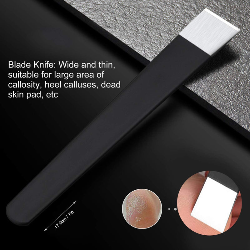 Professional Pedicure Knife Kits, Pedicure Knife Dead Skin Corn Foot Foot File Rasp Callus Slicer Blades Stainless Steel Callus Remover For Pedicure Foot Care Tools 7 Pieces - NewNest Australia