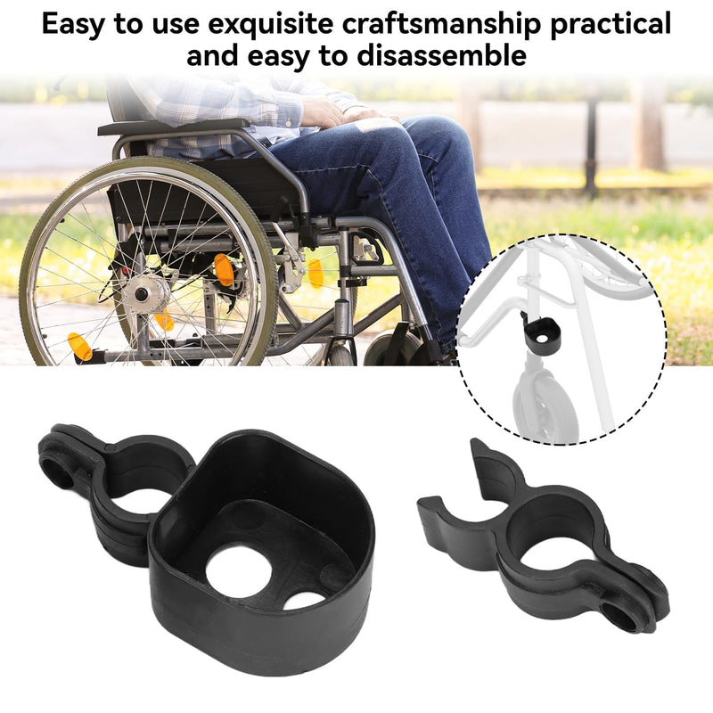 2pcs Wheelchair Walking Stick Rack, Practical Cane Holder Crutch Holder Wheelchair Accessory for Electric Wheelchairs Electric Mobility Scooter - NewNest Australia