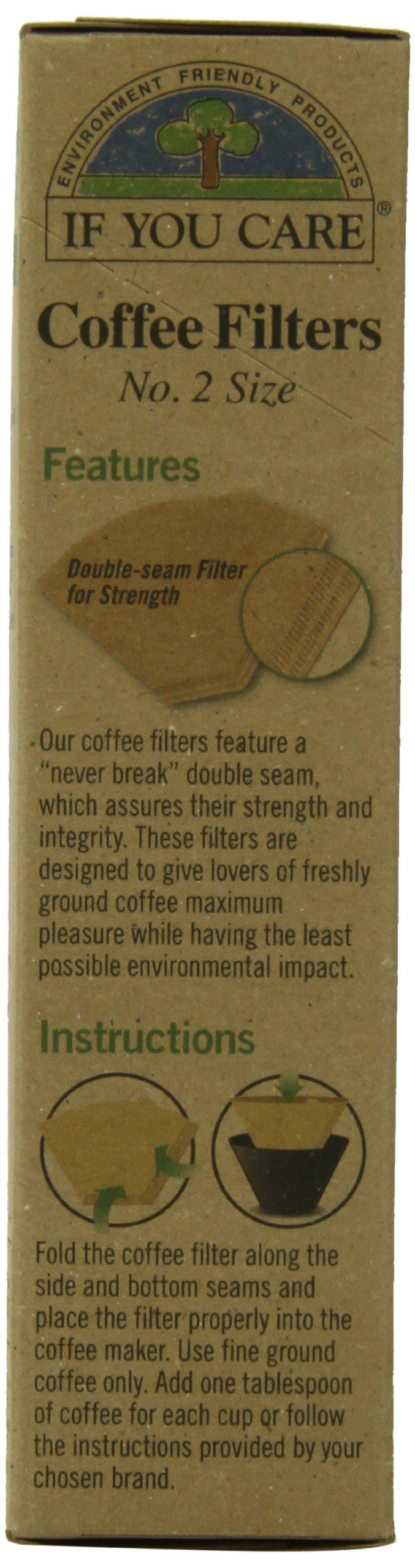 (Pack Of 12) If You Care - Coffee Filters No 2 - (100filt) - NewNest Australia