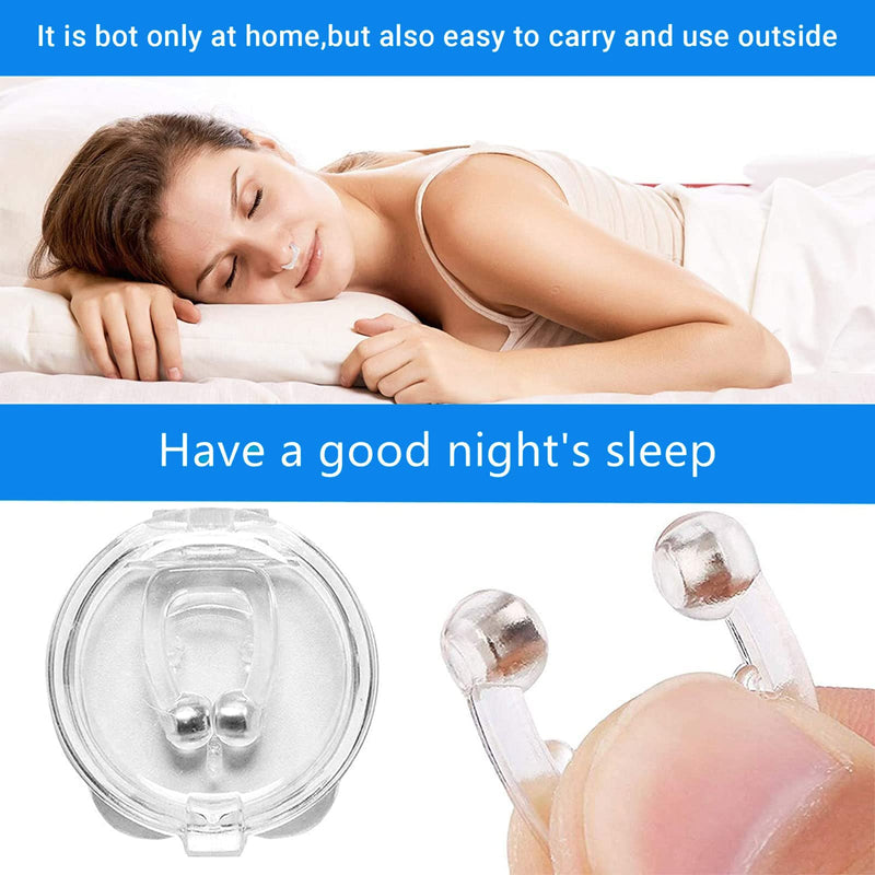 Caitang Snoring Stopper, Anti Snoring Nose Clip, Pack Of 6 Anti Snoring Nose Spreaders, Nose Separator Against Snoring, Prevent Snoring, Reduce Noise When Sleeping - NewNest Australia