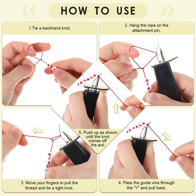 Knotting Tools, Create Safety Knots for DIY Jewelry Pearl Beading and Other Decorative Bead Knotting Tools - NewNest Australia