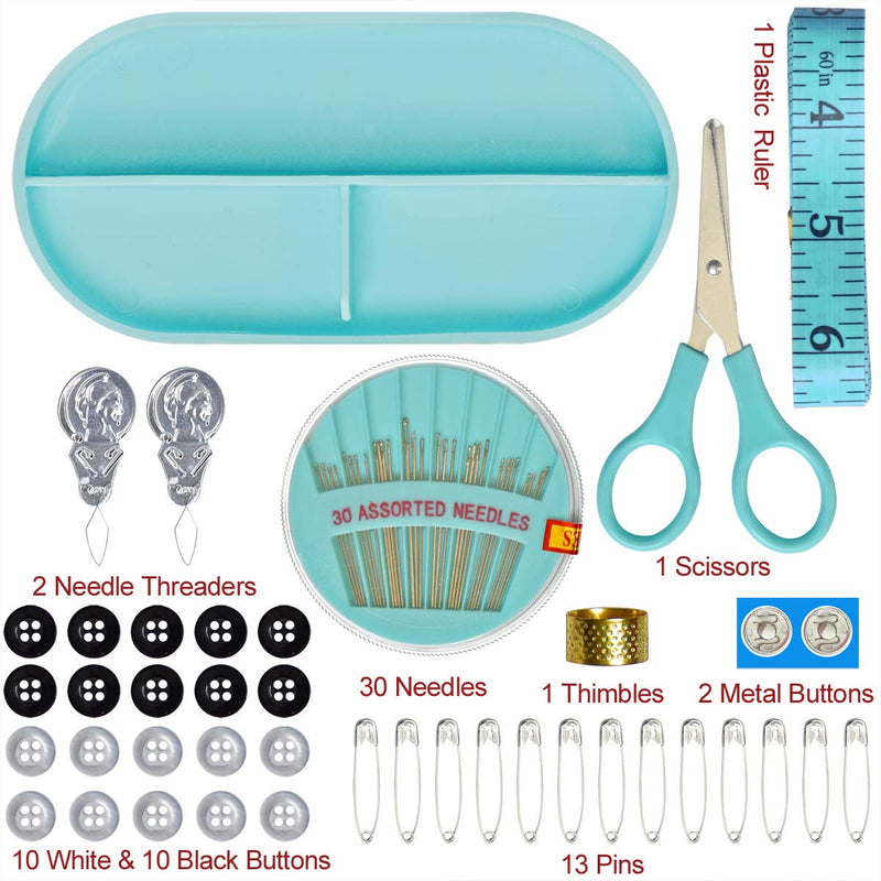 colored bird Sewing Project kit Sewing Thread Sewing Supplies Family Repair Kit Traveler Sewing kit DIY Sewing Supplies Organizer - NewNest Australia