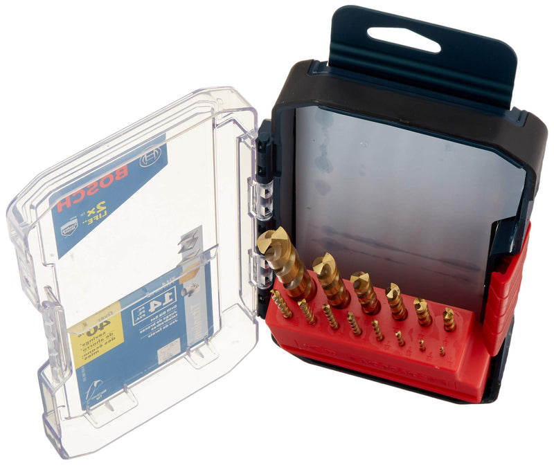 Bosch TI14 Titanium Metal Drill Bit Set (14 Piece) - NewNest Australia