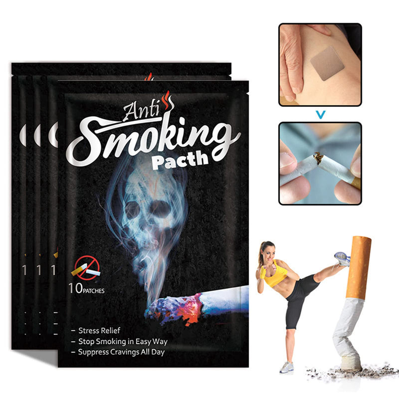 Nicotine Plasters, Pack Of 50 Smoking Cesson Plasters, Stress Relief, Anxiety, Reduce, Self-Adhesive Smoking Aid, Self-Adhesive Plasters For Cessation Of Smoking For People - NewNest Australia