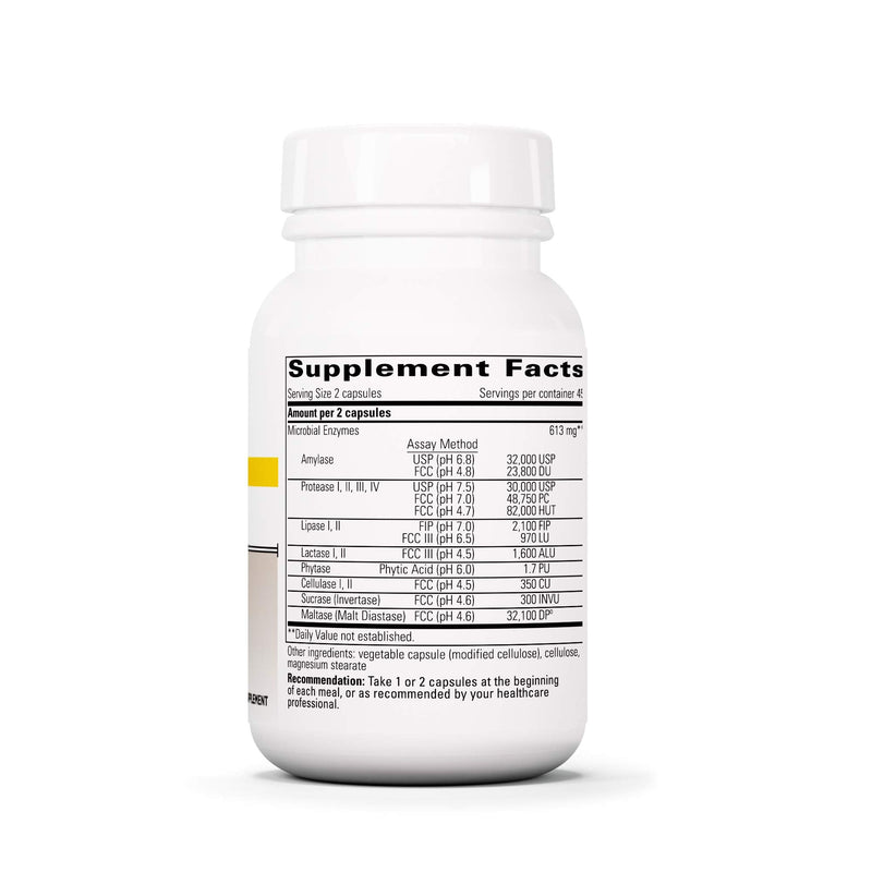 Integrative Therapeutics Similase - Physician Developed Digestive Enzymes - Supplement for Women and Men - Dairy Free - Vegan - 90 Capsules 90 Count (Pack of 1) - NewNest Australia