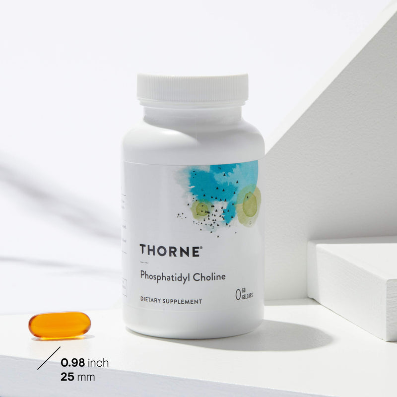 Thorne Research - Phosphatidyl Choline - Phospholipid Complex for Cell Membrane Support - 60 Gelcaps - NewNest Australia