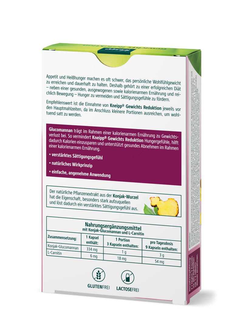 Kneipp weight loss capsules 40 pieces (1 x 18.7 g) 40 pieces (pack of 1) - NewNest Australia