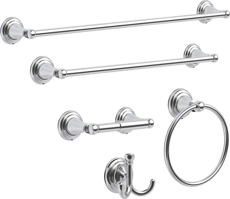 DELTA FAUCET WIN50-PC1 Windemere Toilet Paper Holder, Polished Chrome - NewNest Australia