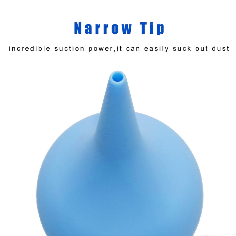 (90ml) Rubber Suction Ear Syringe, Hand Bulb Syringe Ear Washing Squeeze Bulb-Blue Blue - NewNest Australia