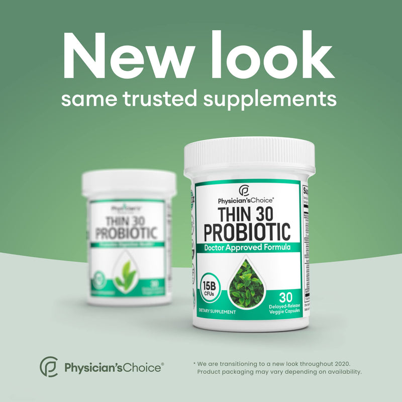 Probiotics for Weight Loss Support & Detox Cleanse - Lactobacillus Gasseri + 5 Probiotic Strains, Apple Cider Vinegar, Green Tea Extract, Cayenne - Probiotic for Women & Men - 30 Capsules - NewNest Australia