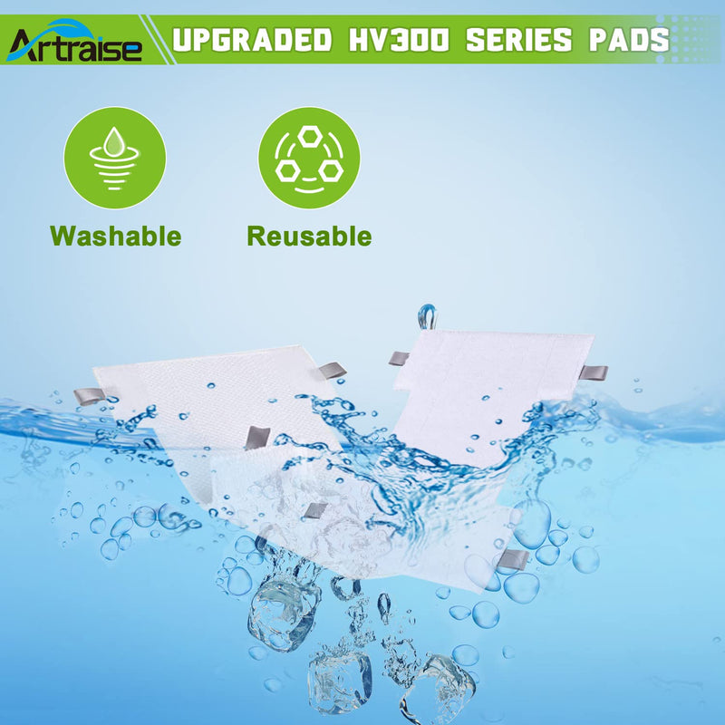 6Pack Dust-Away Micro-fiber Hv300 Series Pads kit for Shark Dust-away, Rotator, Navigator Lift-away Pro Vacuum, Ultra Light Stick Vacuum HV300-6P - NewNest Australia