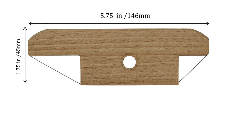 Creative Hobbies Wood and Wire Bevel Cutter Clay Trimming Tool for Pottery, Ceramics and Sculpting - NewNest Australia