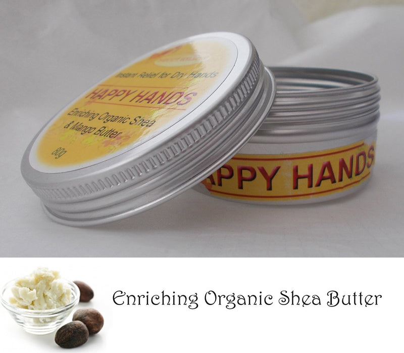 Sweet Willow®Happy Hands Organic Shea Butter Penetrating Dry Hand Therapy Protecting And Nourishing Dry Cracked Hands - NewNest Australia