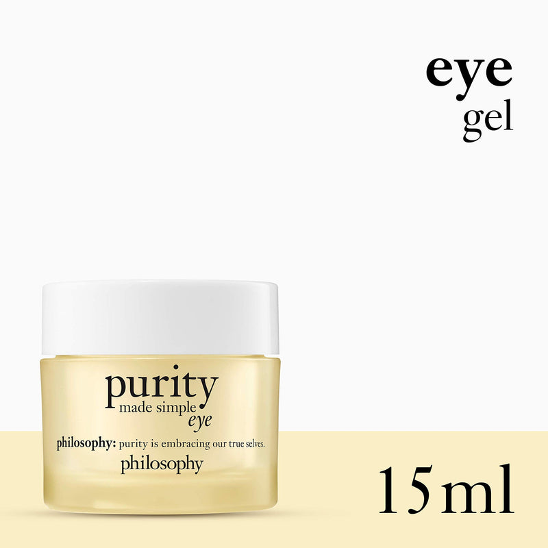 philosophy purity eye cream 15ml | eye cream for dark circles | eye cream with vitamin c & caffeine - NewNest Australia