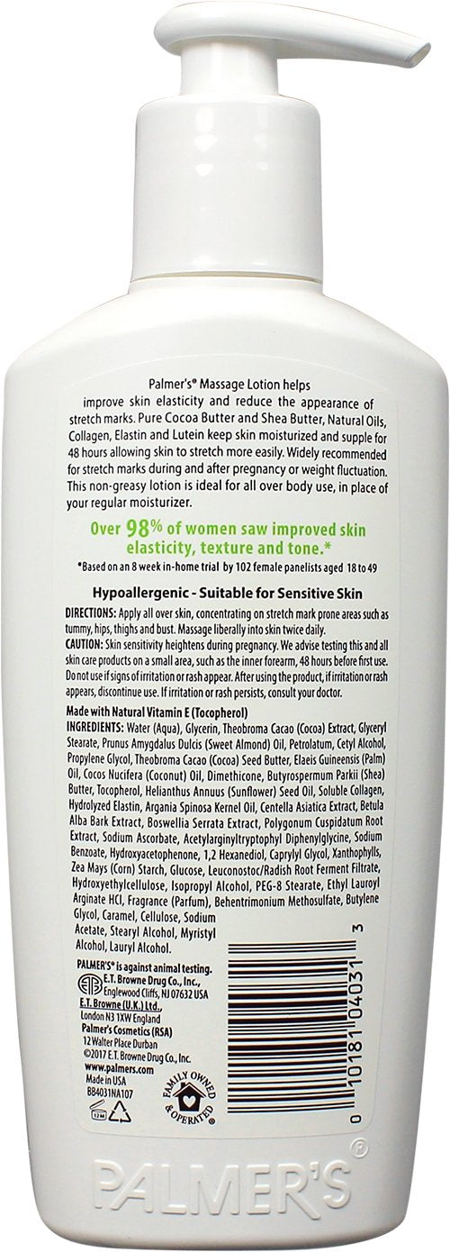 Palmer's Cocoa Butter Formula Massage Lotion for Stretch Marks and Pregnancy Skin Care, 6.5 Ounces (Pack of 3) - NewNest Australia