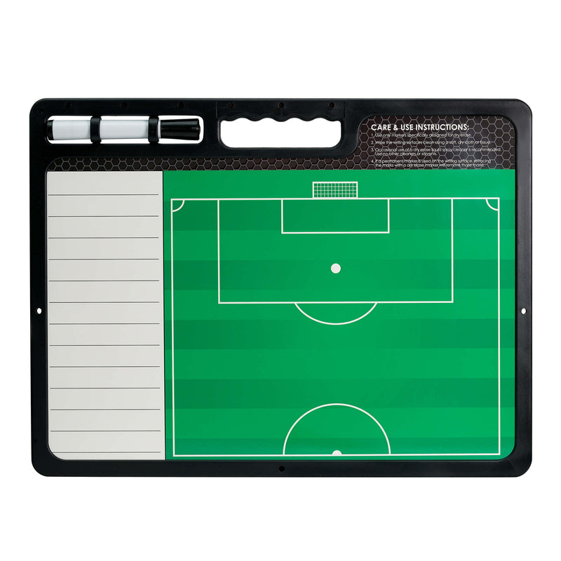 Murray Sporting Goods Premium Coaches Clipboard | Double-Sided Dry Erase Marker Board for Basketball, Baseball, Soccer, Football, Hockey (Marker Included) - NewNest Australia