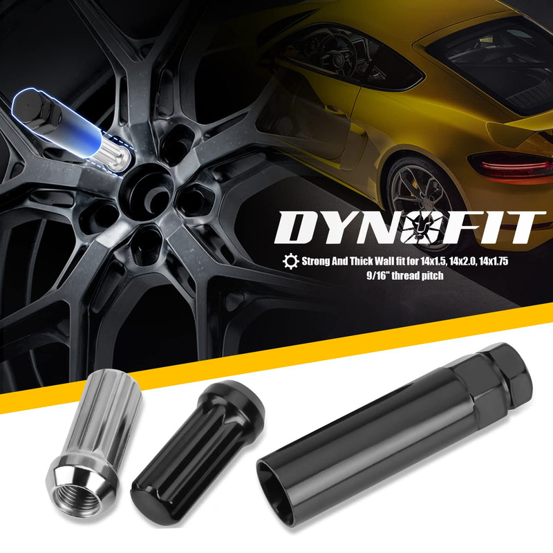 DYNOFIT 7 Spline Tuner Lug Nuts Key for Wrench with 13/16inch(21mm) and 7/8inch(22mm) Hex, Lugnuts Socket Replacement Tool for 14x1.5, 14x2.0, 9/16inch Lug Nut 1 Year Warranty - NewNest Australia