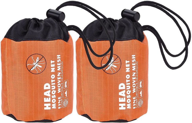 eBoot 2 Pack Head Net Face Mesh Head Cover for Outdoor Lovers Protect from Fly Screen Mosquito Gnat and Other Flies 2 pieces (1 pack) Black - NewNest Australia