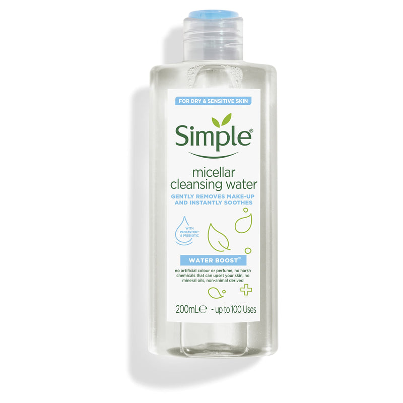 Simple Hydrating Micellar Cleansing Water, 200ml - NewNest Australia