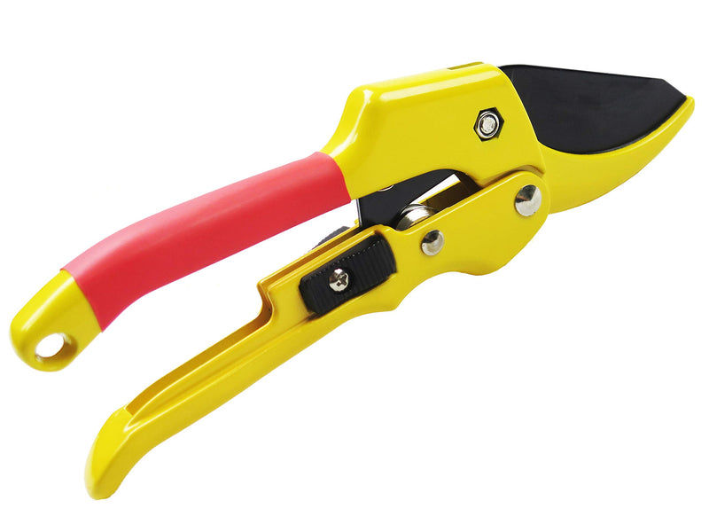 Mesoga 8 Inch Professional Pruning Shears, SK-5 Steel Blade Bypass Pruner Scissors, Pulley Garden Clippers, Tree Trimmers, Secateurs, Hand Anvil Loppers - NewNest Australia