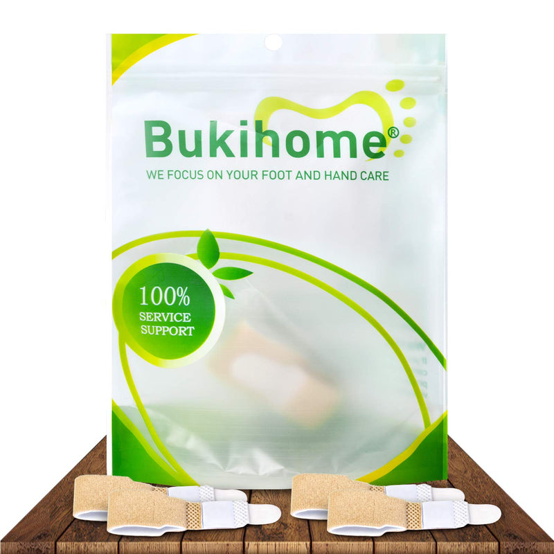 Bukihome Hammer Toe Straighteners for Bent Toes, 4 PCS Toe Splints, Toe Corrector, Toe Wraps for Curled Toes, Crooked Toes and Hammer Toes - NewNest Australia