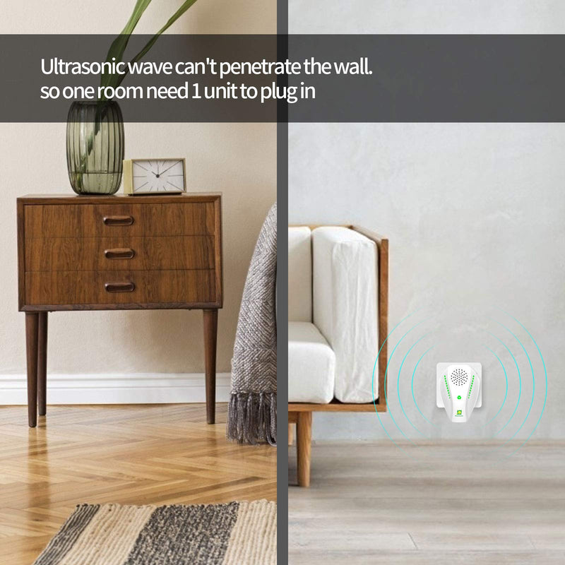 Neatmaster Ultrasonic Pest Repeller Electronic Plug in Indoor Pest Repellent, Pest Control for Home, Office, Warehouse, Hotel - NewNest Australia