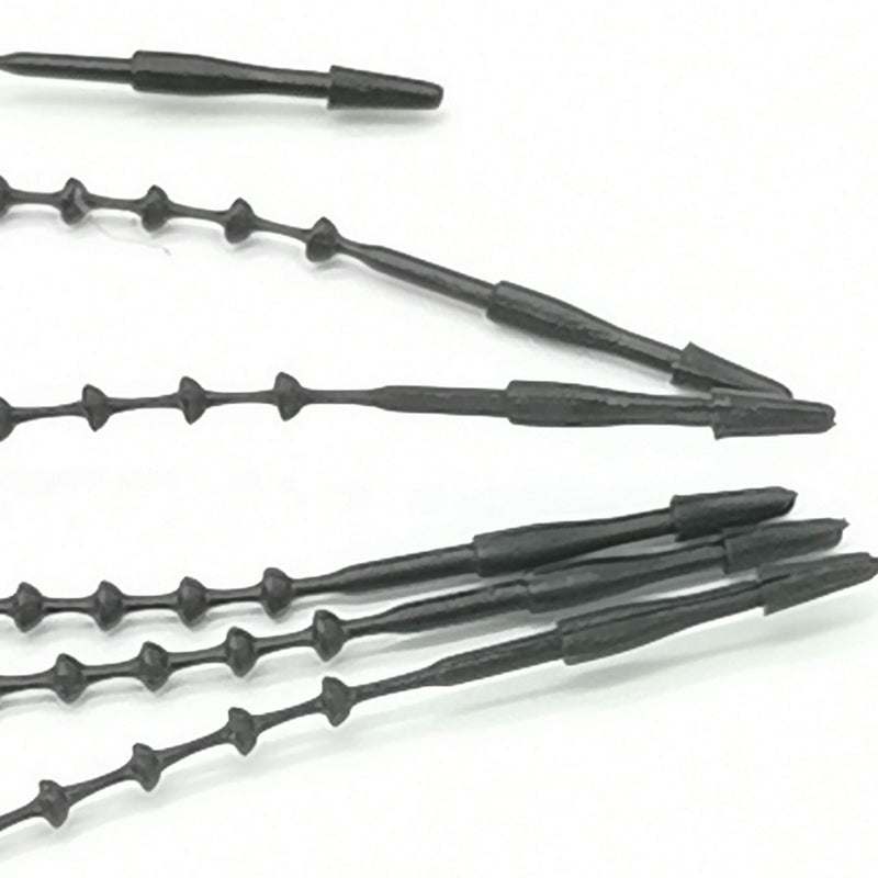 Lucas shops 5" Pin Adjustable Security Beaded Loop Tie Plastic Paper Prices Tag Fasteners(Black 1000pcs) - NewNest Australia