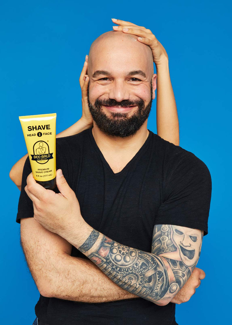 Bee Bald SHAVE Premium Shaving Cream becomes light and smooth for a shave that is incredibly smooth and fast. Our shaving cream contains healing ingredients to cool and refresh. - NewNest Australia