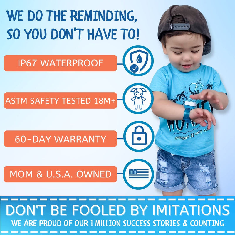 The Original Potty Watch Makes Potty Training Easy & Fun, Blue - NewNest Australia